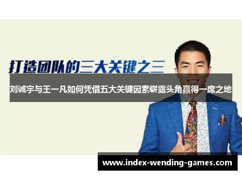 刘诚宇与王一凡如何凭借五大关键因素崭露头角赢得一席之地